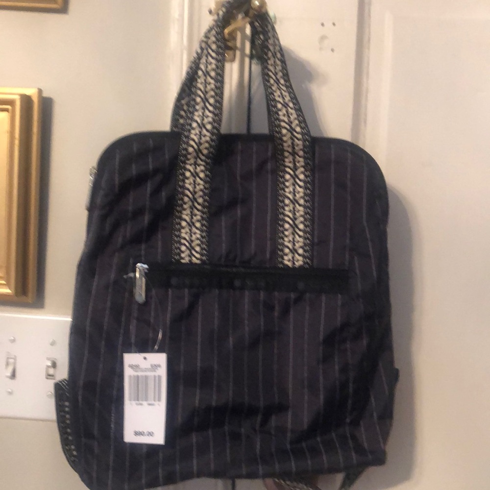 LeSport Nylon backpack/tote. NWT